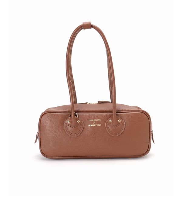 IENA「《WEB/一部店舗限定》YOUNG&OLSEN EMBOSSED LEATHER STUDENT S バッグ YO2601-GD005」|ボストンバッグ|
