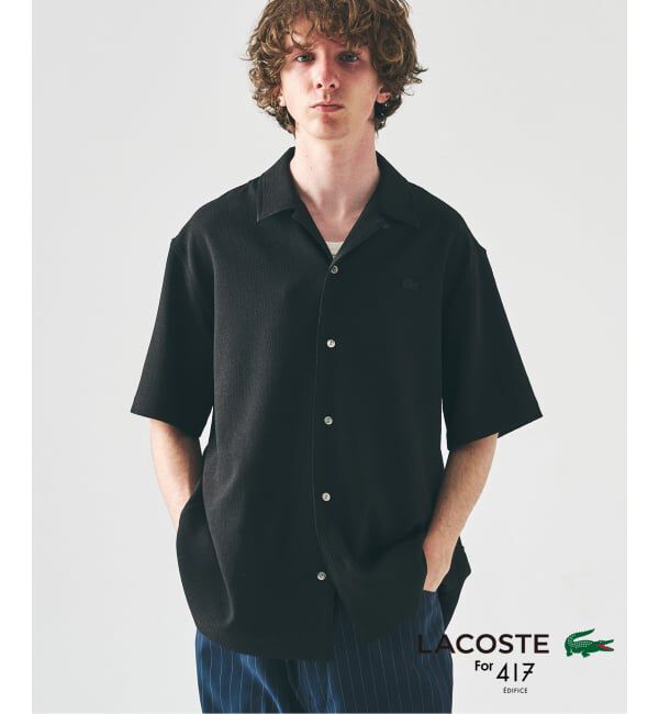 417 EDIFICE「【LACOSTE / ラコステ】417別注 クレープシャツ」|シャツ・ブラウス|