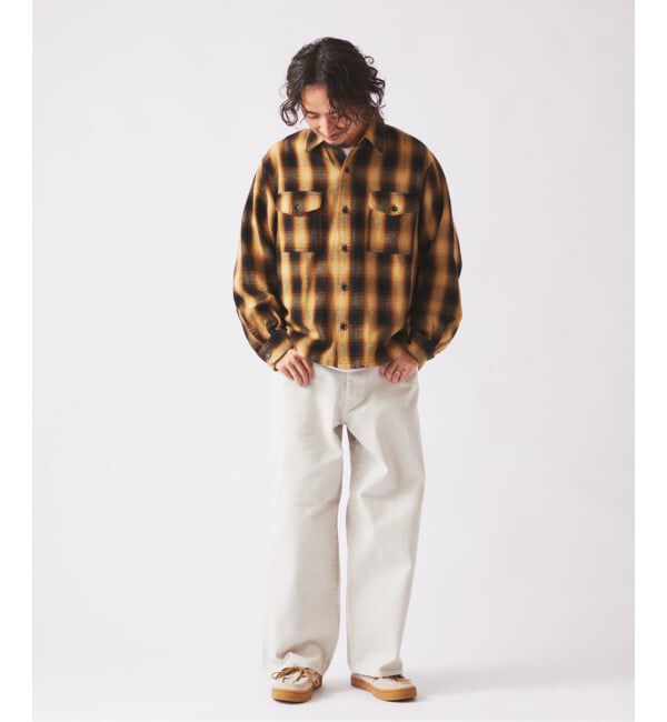 JOURNAL STANDARD relume「クラフトデニム 13.5oz ワイド ストレート デニム」|デニム|