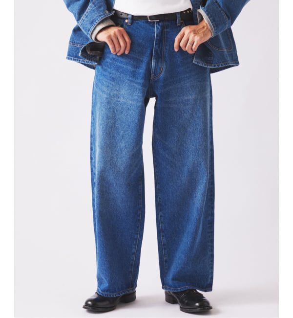 JOURNAL STANDARD relume「クラフトデニム 13.5oz ワイド ストレート デニム」|デニム|