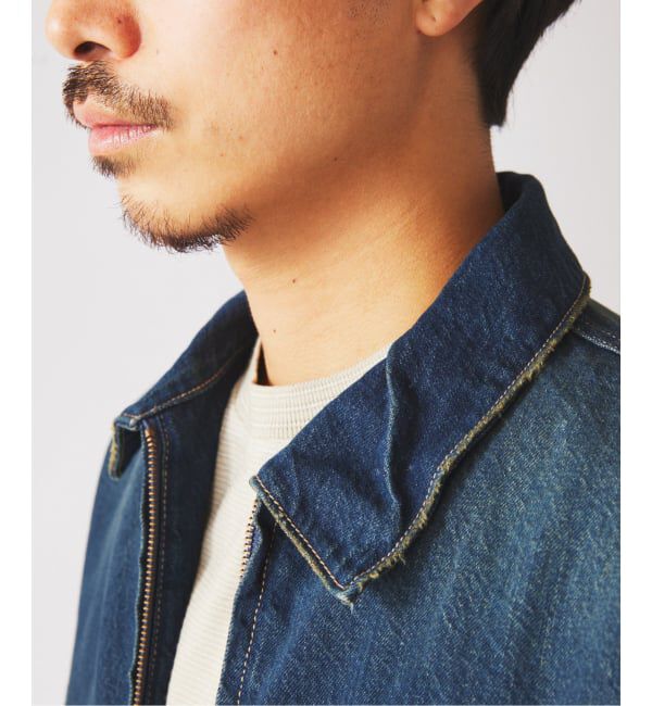 JOURNAL STANDARD relume「スモーキーデニム 11oz ジップブルゾン」|デニムジャケット|