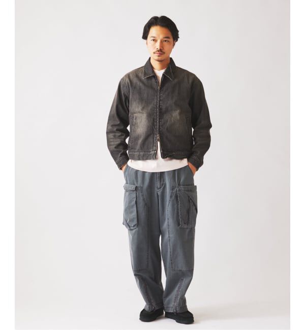 JOURNAL STANDARD relume「スモーキーデニム 11oz ジップブルゾン」|デニムジャケット|