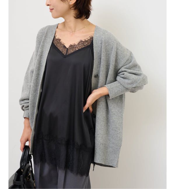 JOURNAL STANDARD relume「《追加2》サテンレースキャミチュニック」|キャミソール|