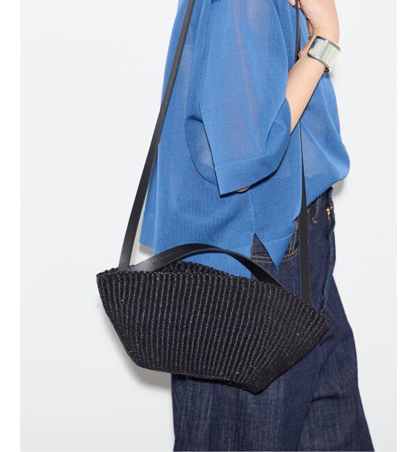 journal standard L'essage「【INES BRESSAND】SMALL GOUSSE：ショルダーバッグ」|ショルダー・メッセンジャー|