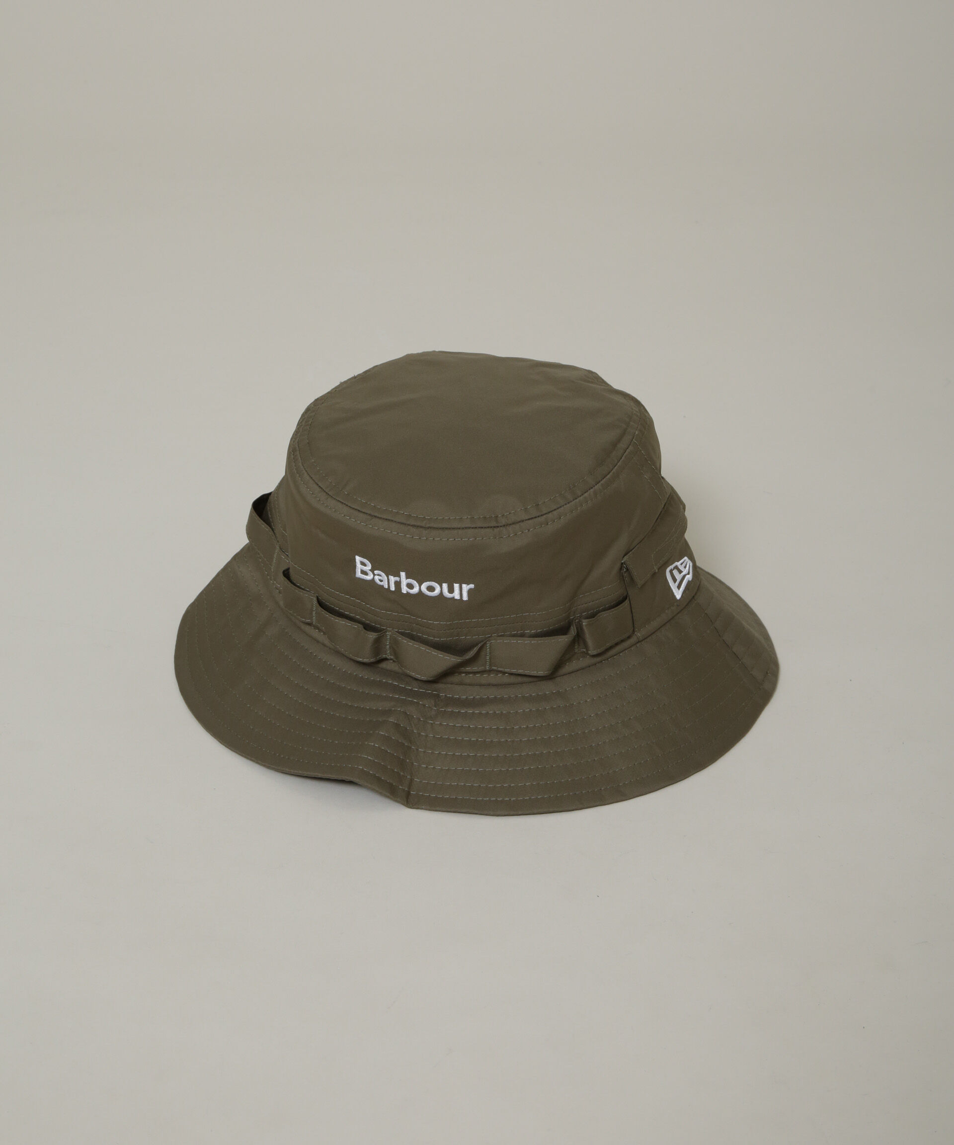  「Barbour/Barbour&times;NEWERA ADVENTURE ZAMZA」|ハット|カーキ