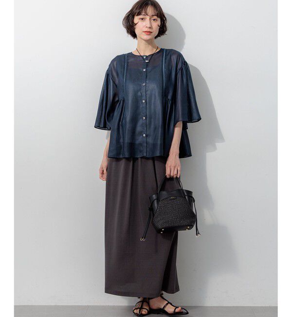 23区「【見上愛さん着用】ペーパーライクコンビ ショルダーバッグ (S)」|ショルダー・メッセンジャー|