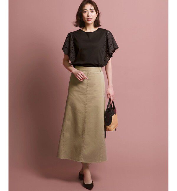 23区「【見上愛さん着用】ペーパーライクコンビ ショルダーバッグ (S)」|ショルダー・メッセンジャー|