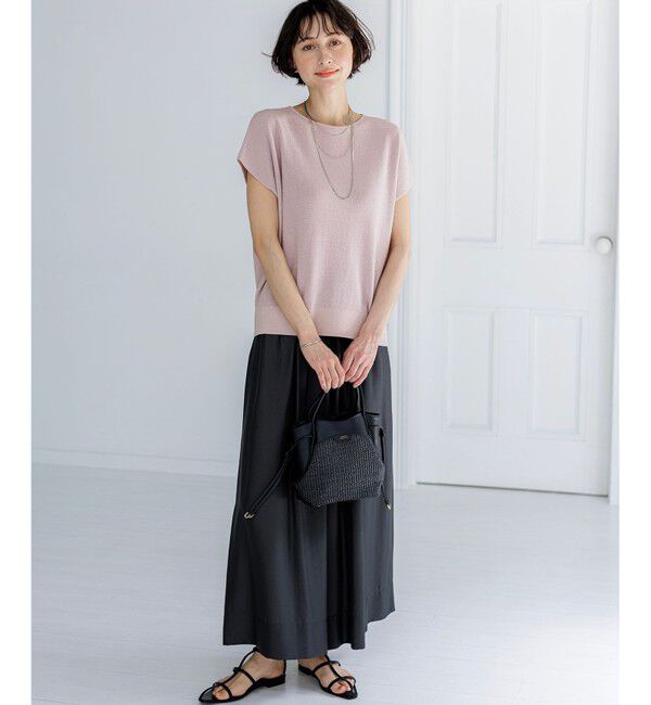 23区「【見上愛さん着用】ペーパーライクコンビ ショルダーバッグ (S)」|ショルダー・メッセンジャー|
