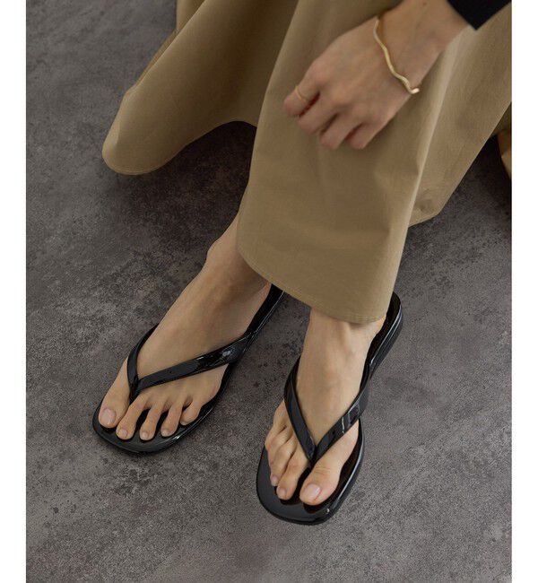 SALON adam et rope'「【W S（ドゥーブル）】ナロートングサンダル」|その他|