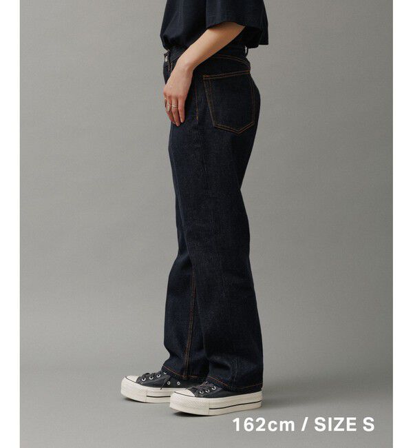 ADAM ET ROPE'「ブリーチ ストレート スラックスデニム / ADAM ET ROPE' JEANS -IMAG-」|デニム|