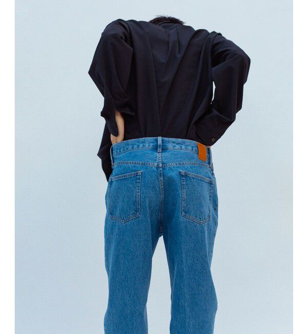 ADAM ET ROPE'「ブリーチ ストレート スラックスデニム / ADAM ET ROPE' JEANS -IMAG-」|デニム|