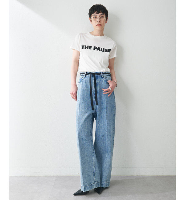 THE PAUSE「＜WEB限定カラーあり＞【THE PAUSE】THE PAUSE Tシャツ」|Tシャツ・カットソー|
