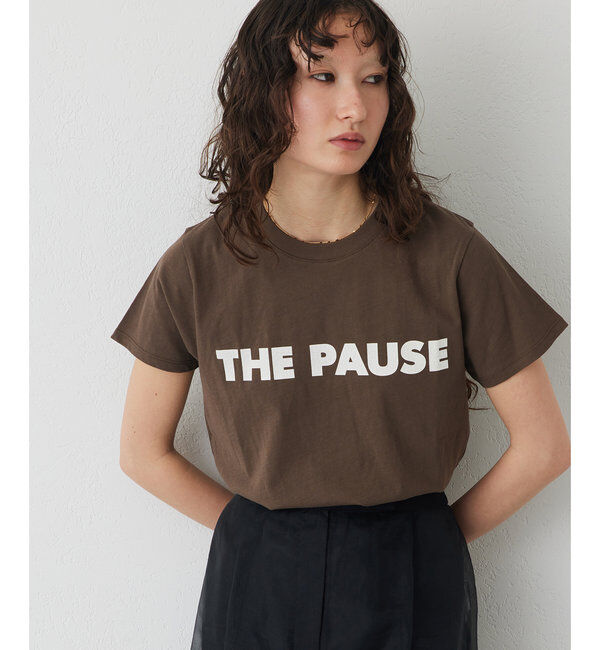 THE PAUSE「＜WEB限定カラーあり＞【THE PAUSE】THE PAUSE Tシャツ」|Tシャツ・カットソー|