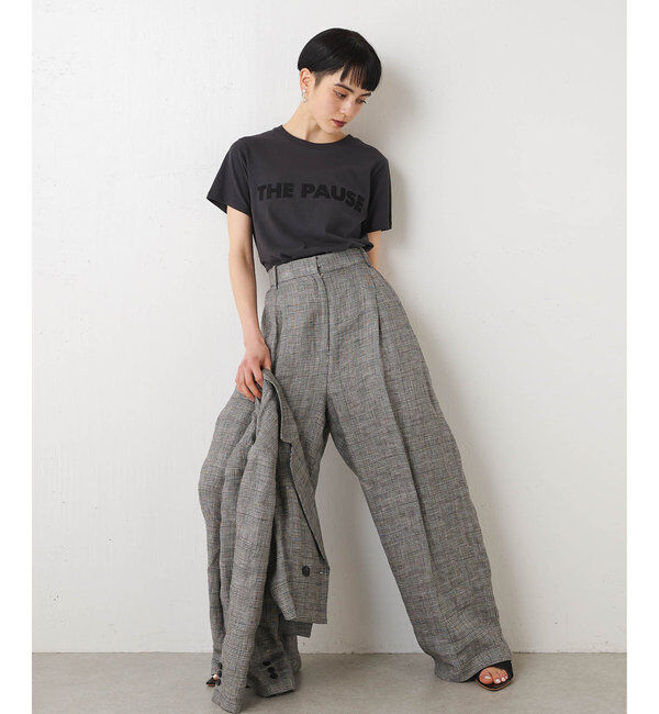 THE PAUSE「＜WEB限定カラーあり＞【THE PAUSE】THE PAUSE Tシャツ」|Tシャツ・カットソー|