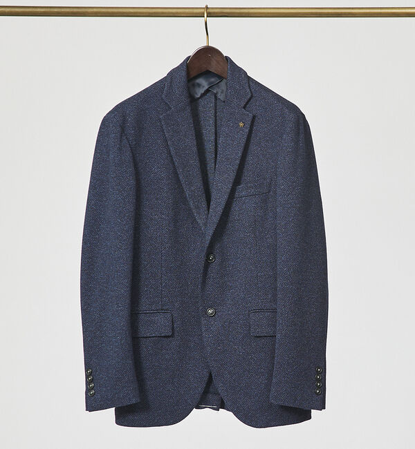 ABAHOUSE「【セットアップ対応/FLEX JACKET】ムリネ ジャージ  ジャケット」|テーラードジャケット|