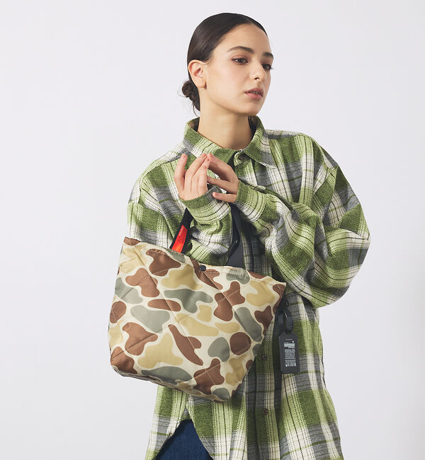 ABAHOUSE「【WEEKEND(ER)/ウィークエンダー】QUILTED DRIVE TOTE」|ハンドバッグ|ベージュ系その他1