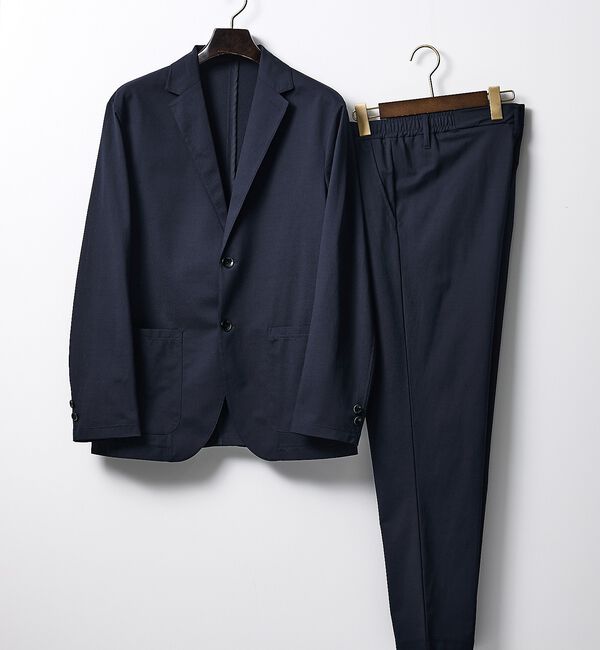 ABAHOUSE「【SMART CLOSET/上下2点セット】接触冷感 カットメッシュ セットアッ」|スーツ|