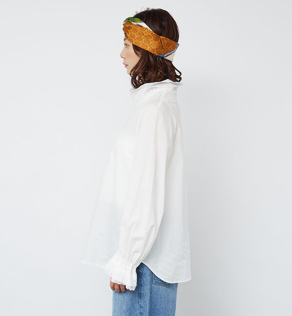 Rouge vif「レースハイネックブラウス」|シャツ・ブラウス|