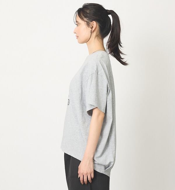 abahouse mavie「【体型カバー】ロゴタックTシャツ/半袖/大人カジュアル/体型カバー」|Tシャツ・カットソー|