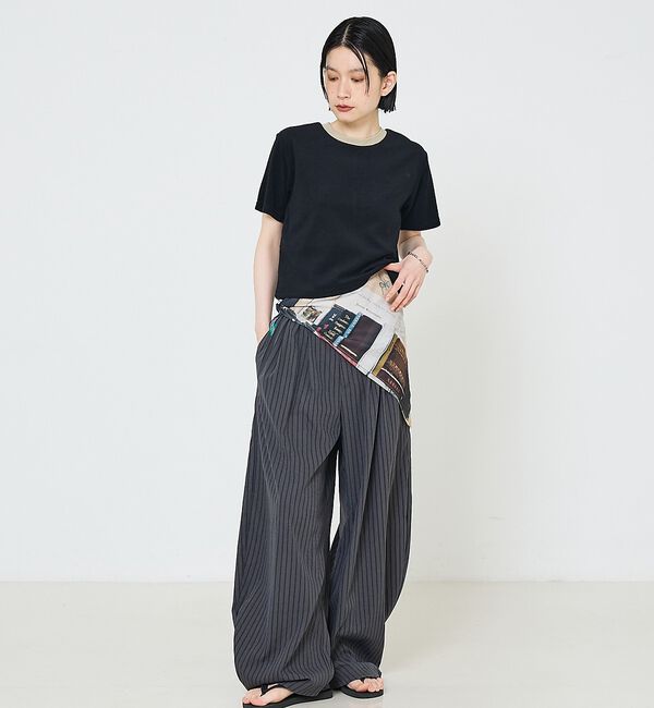 NOMINE「パイル 半袖 Tシャツ【予約】」|Tシャツ・カットソー|