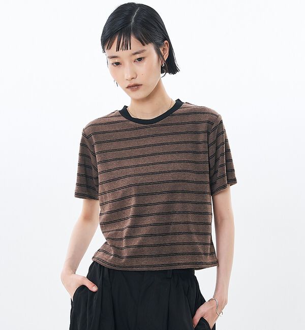 NOMINE「パイル 半袖 Tシャツ【予約】」|Tシャツ・カットソー|