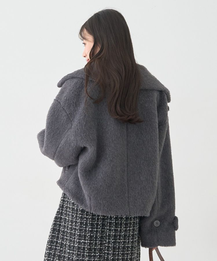 earth music&ecology「【WEB限定】シャギーショートコート」|その他|