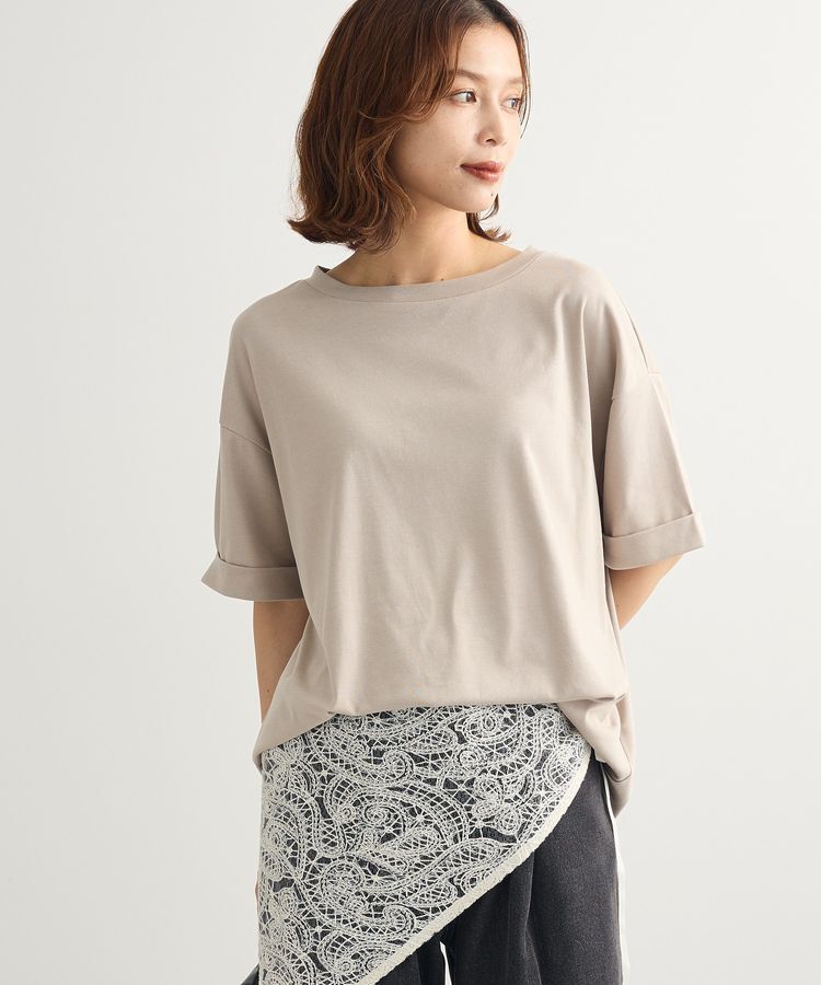 Green Parks「・swing by シルケットオーバーサイズTEE」|Tシャツ・カットソー|
