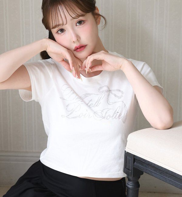  「ときめき推しカラーTee／全7色展開／WEB限定カラーあり」|プルオーバー|オフホワイト