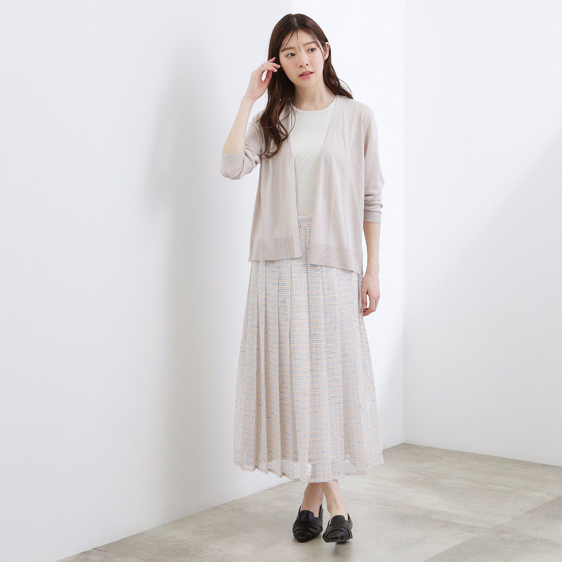 grove「【接触冷感／UVカットetc】ベーシックショートカーディガン」|カーディガン|