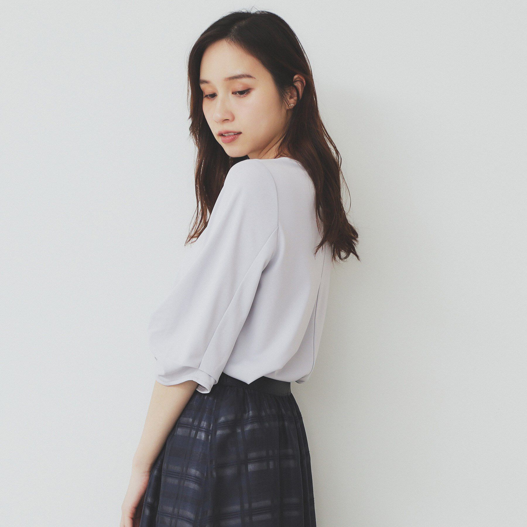 index「《5color》タックスリーブプルオーバー【UV／吸水速乾／接触冷感／洗濯機洗い可】」|Tシャツ・カットソー|