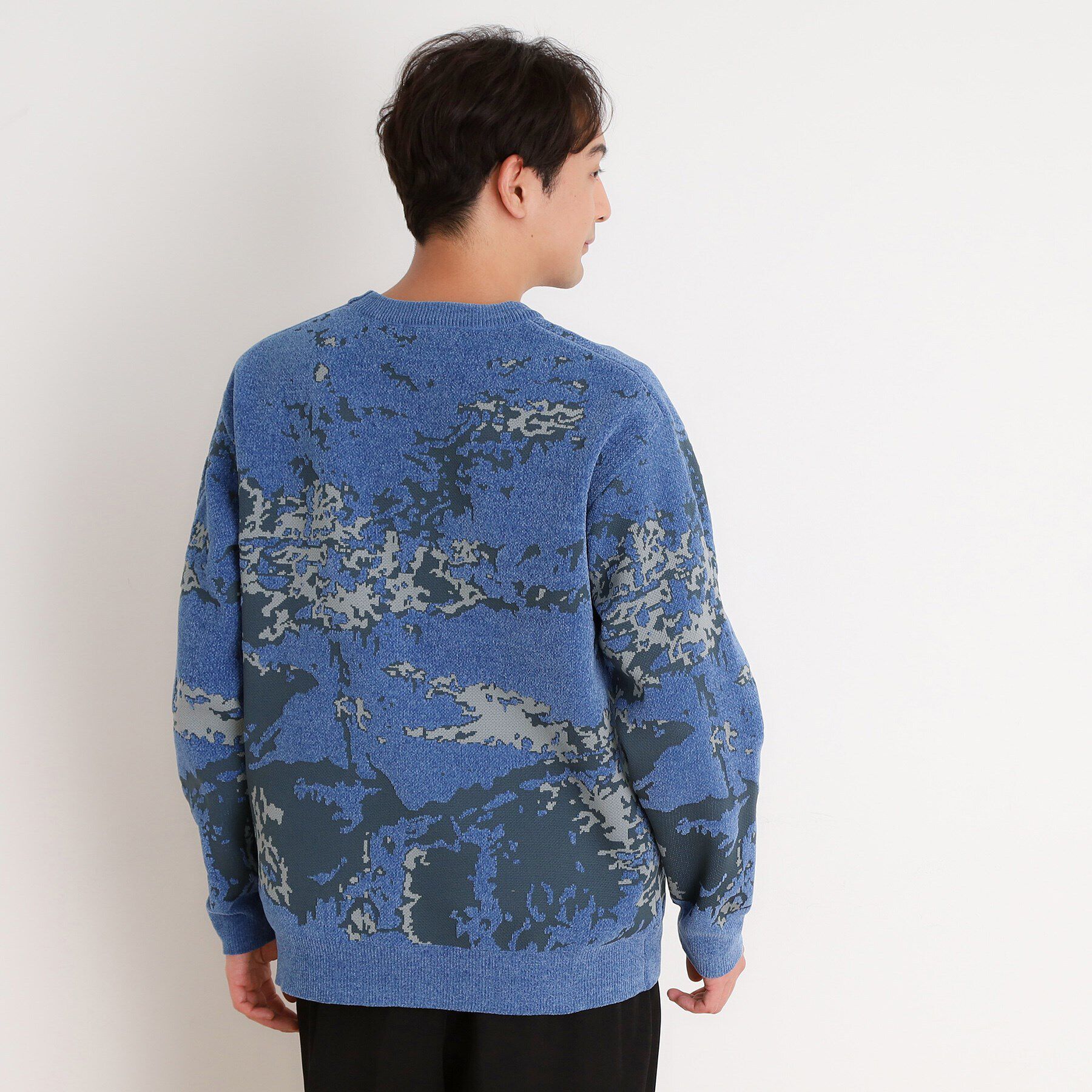 THE SHOP TK「ジャカード モールニット」|ニット・セーター|