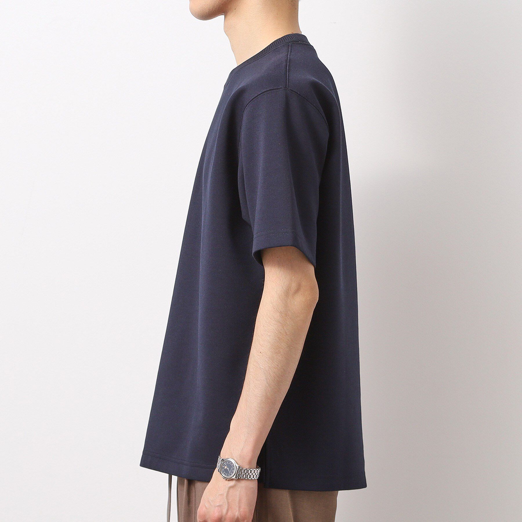 THE SHOP TK「ダブルフェイス半袖Tシャツ　洗濯機OK」|Tシャツ・カットソー|