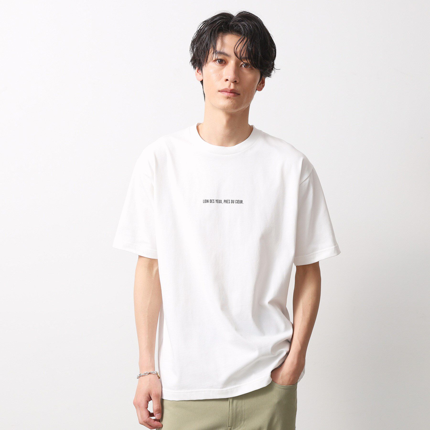THE SHOP TK「【旅するTシャツ】フォトプリント 洗濯機OK/サスティナブル」|Tシャツ・カットソー|オフホワイト(803