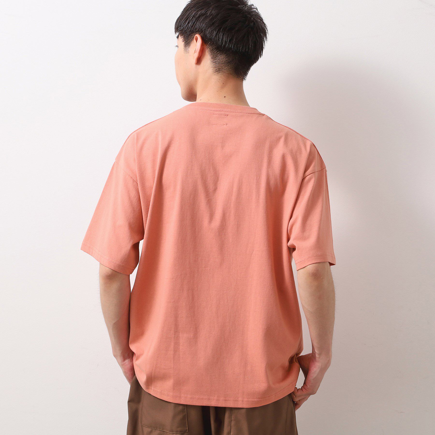 THE SHOP TK「刺繍ロゴ半袖Ｔシャツ　洗濯機OK/ユニセックス」|Tシャツ・カットソー|