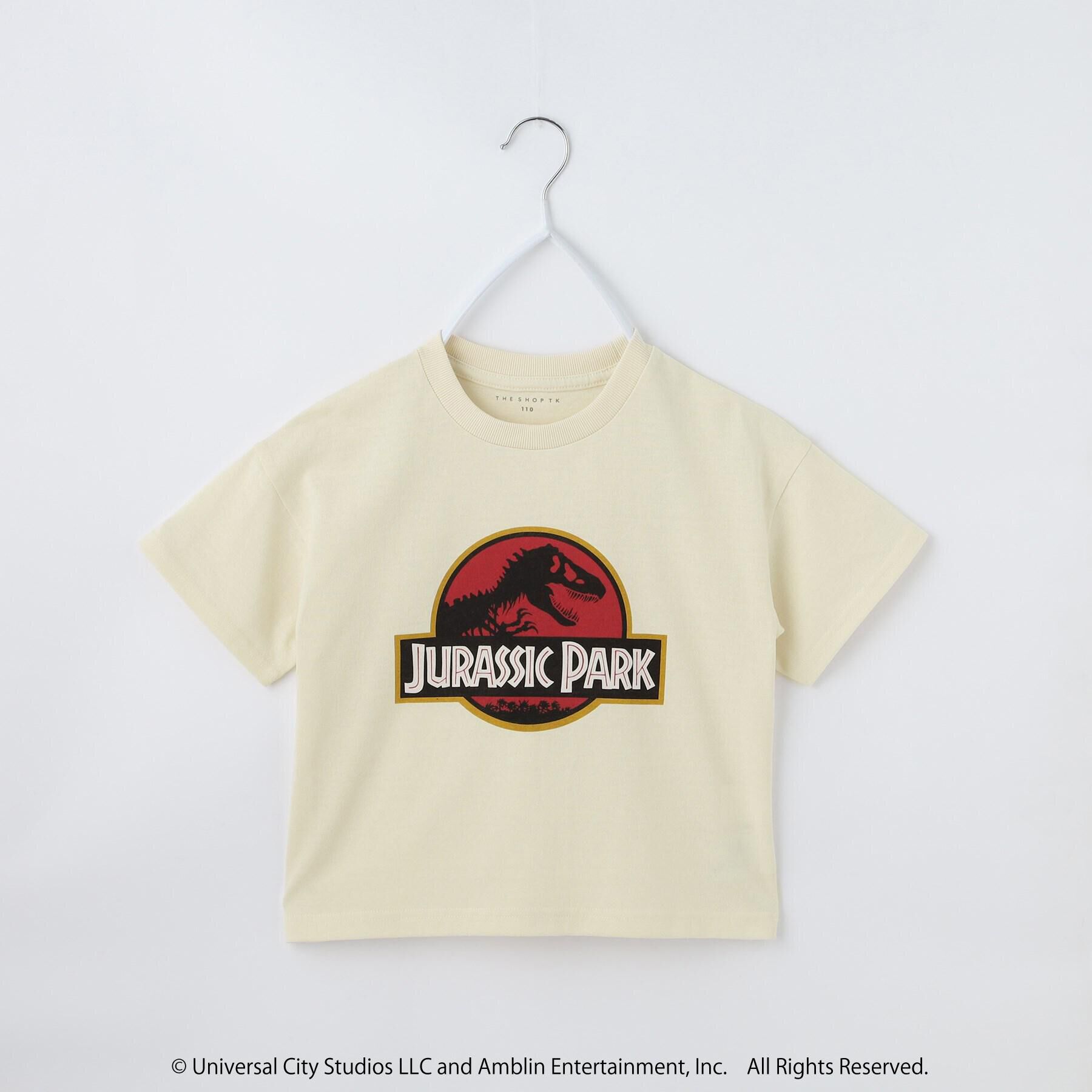 THE SHOP TK「【110-160】ジュラシック・パークT」|Tシャツ・カットソー|アイボリー(004)