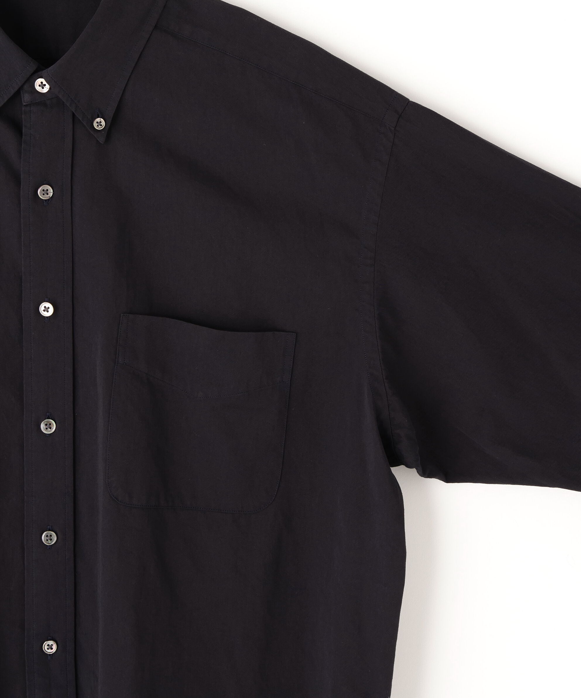 YLEVE 「Ｙ / ORGANIC COTTON WASHER SATIN SHIRT」|シャツ・ブラウス|