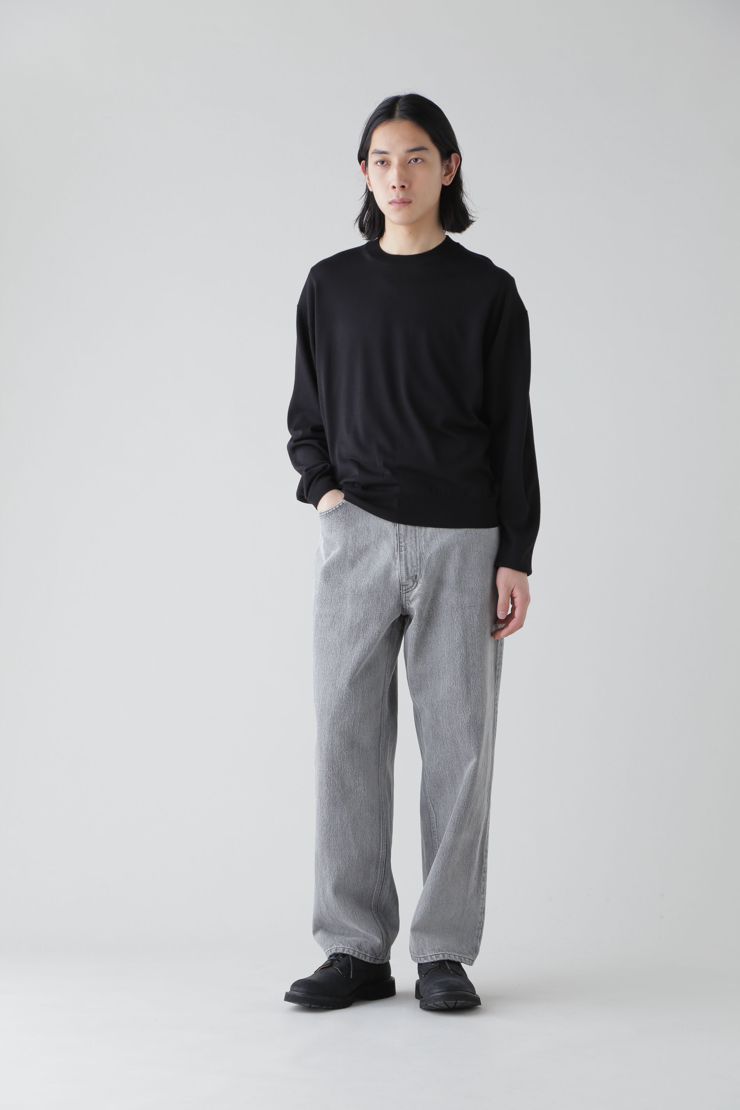 YLEVE 「YLEVE / EXTRAFINE MERINO WOOL KN P/O」|ニット・セーター|