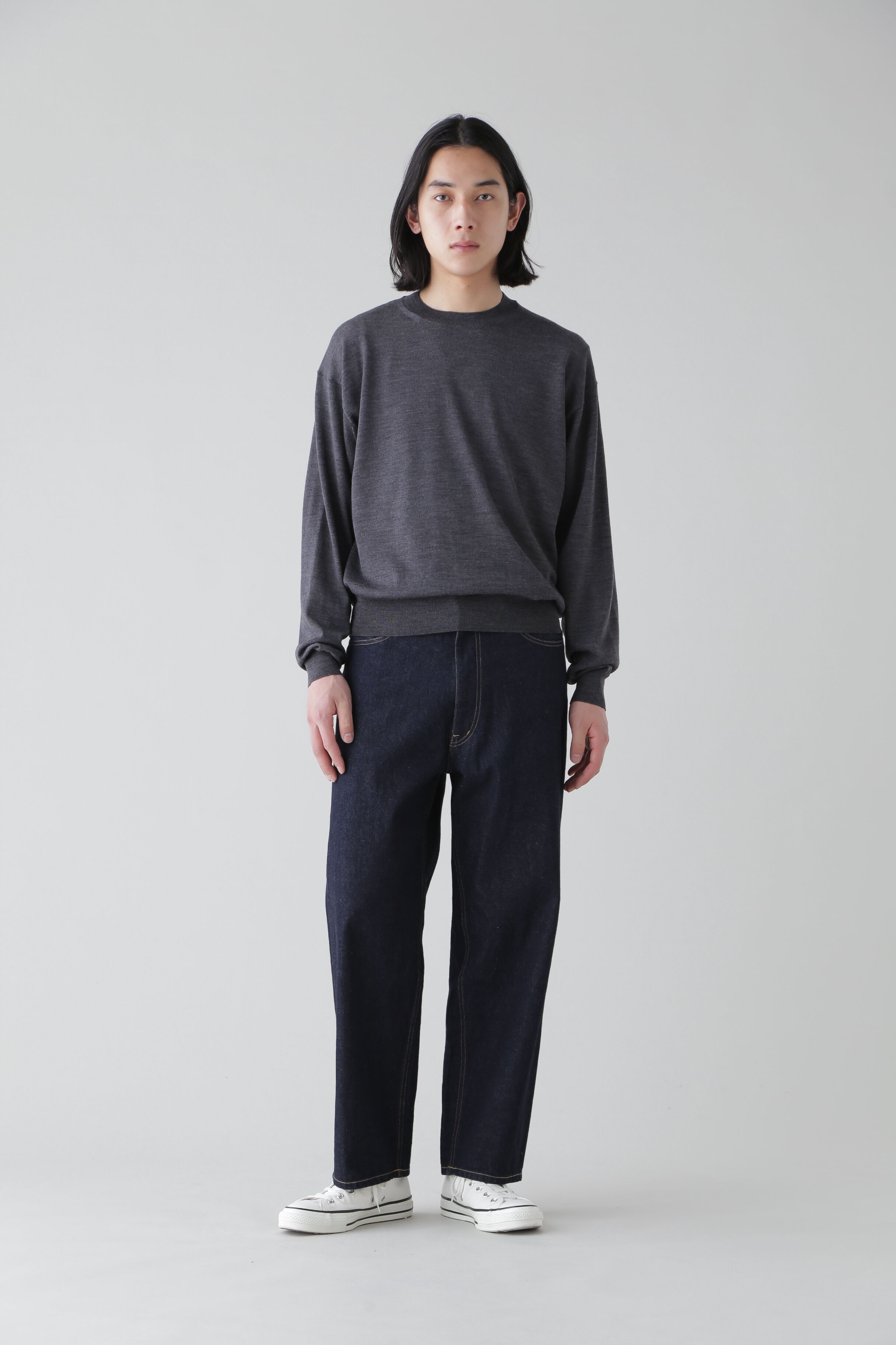 YLEVE 「YLEVE / EXTRAFINE MERINO WOOL KN P/O」|ニット・セーター|