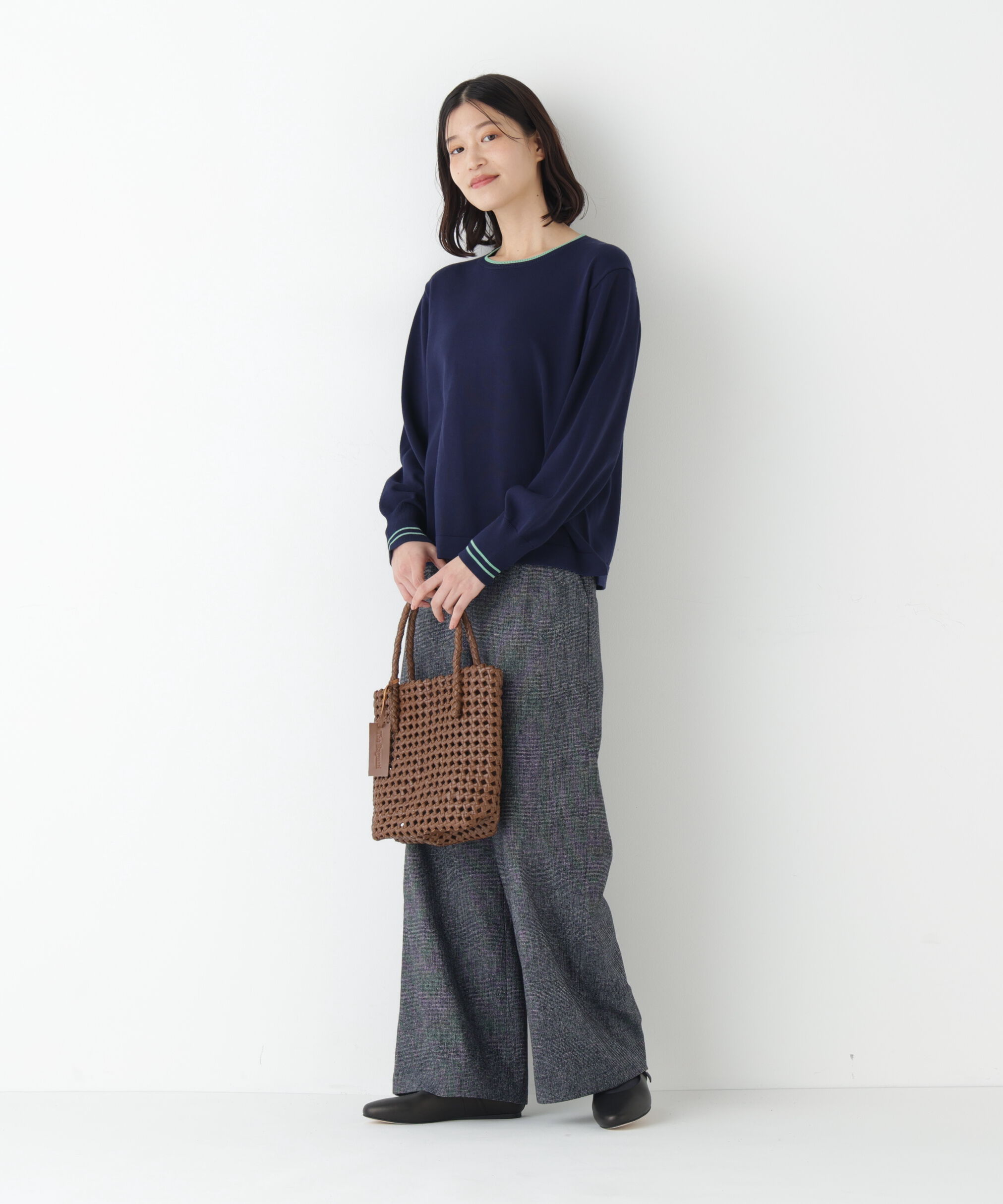  「◆《セットアップ可》ツィードフラップセミワイド」|その他|
