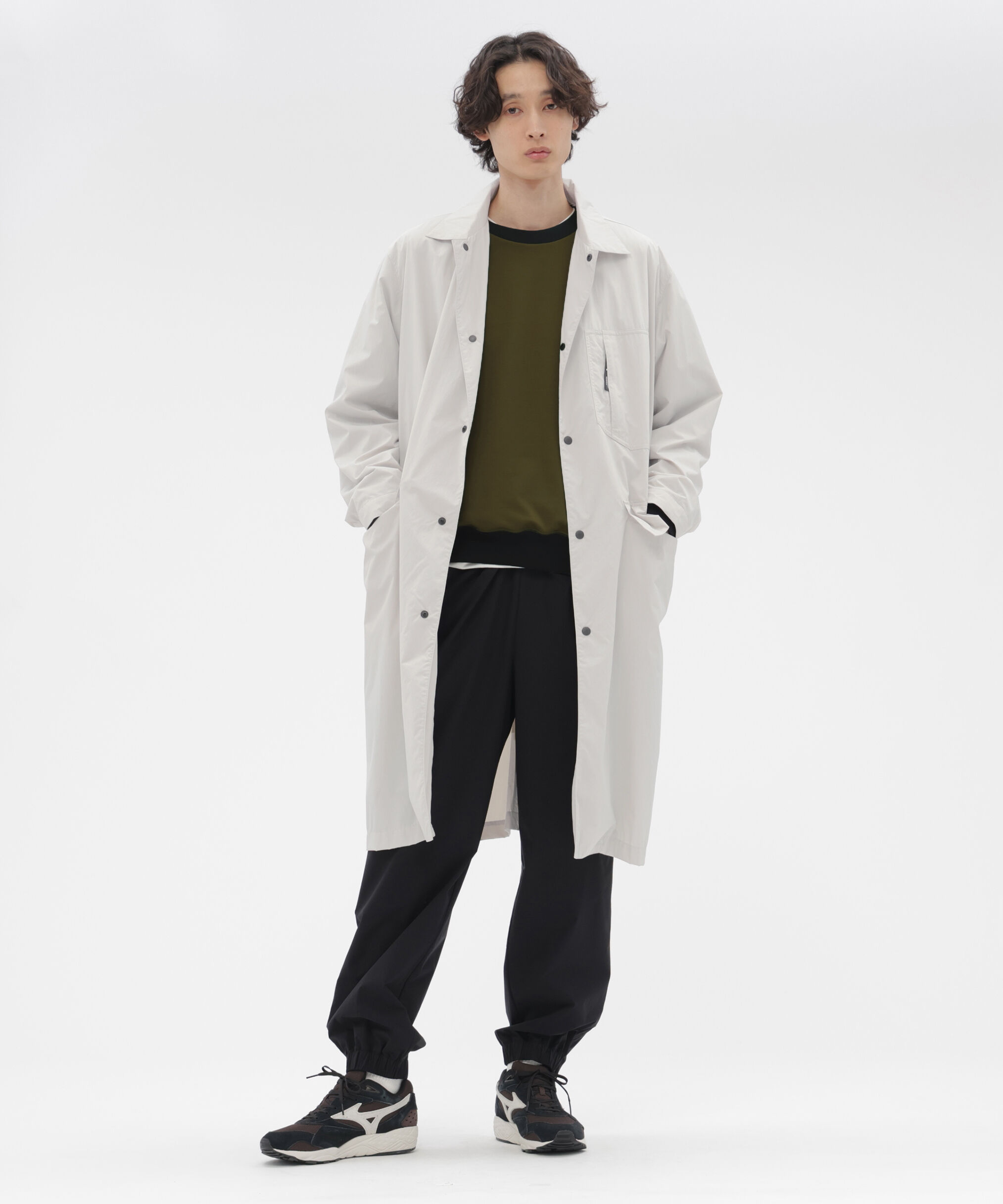 MARGARET HOWELL「HIGHDENCE POLYESTER JERSEY TOP」|Tシャツ・カットソー|