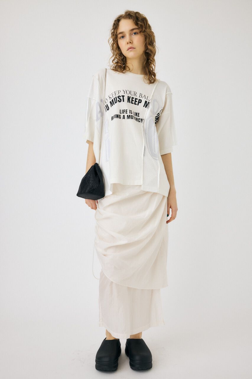 MOUSSY「DRAWSTRING GATHER スカート」|スカート|