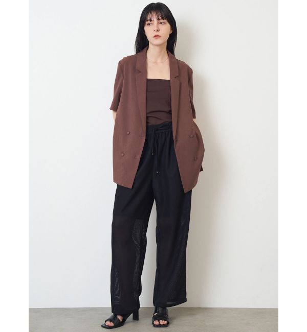 ELENDEEK「HALF SLEEVE TECH JK」|テーラードジャケット|