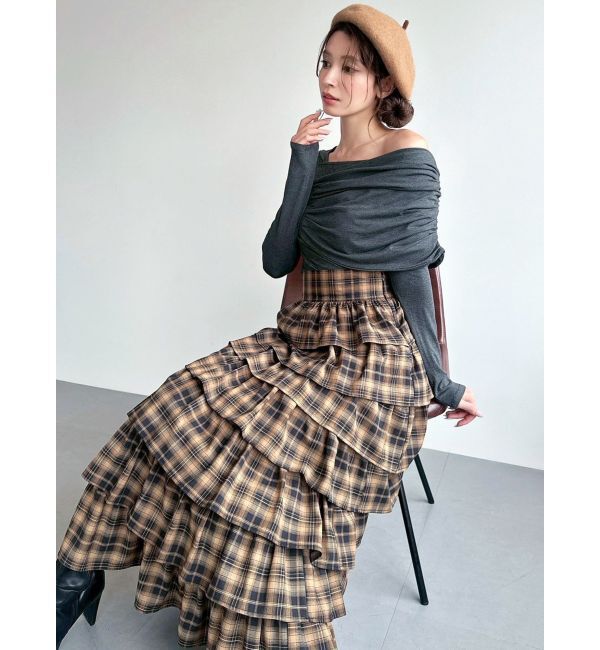 RESEXXY「アシンメトリーカットトップス」|Tシャツ・カットソー|