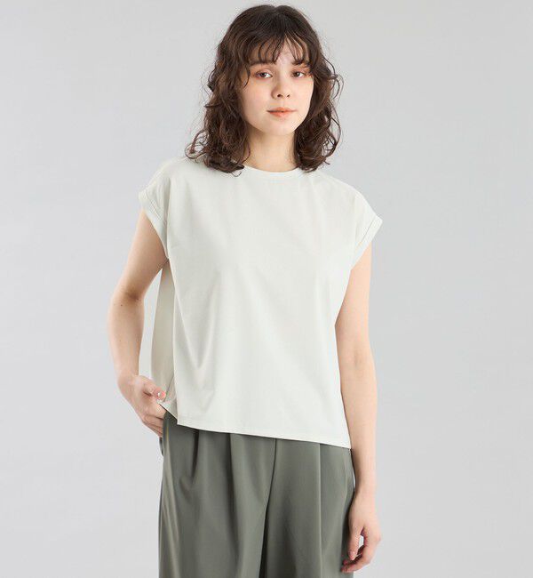 MACKINTOSH PHILOSOPHY「GREY LABEL テックジャージードルマンT」|Tシャツ・カットソー|オフホワイト