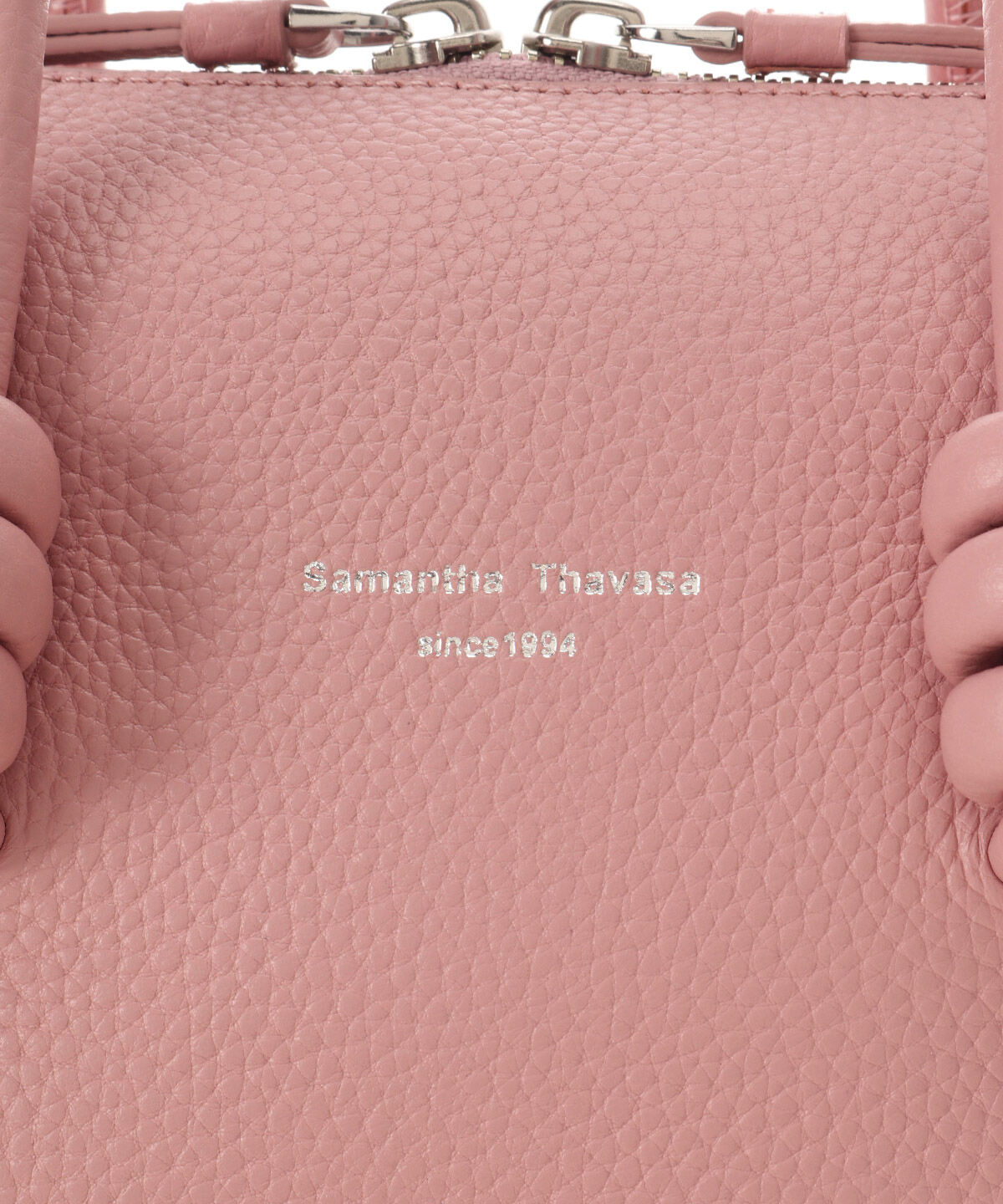 Samantha Thavasa「ノットデザインレザーハンドバッグ 小サイズ」|ハンドバッグ|
