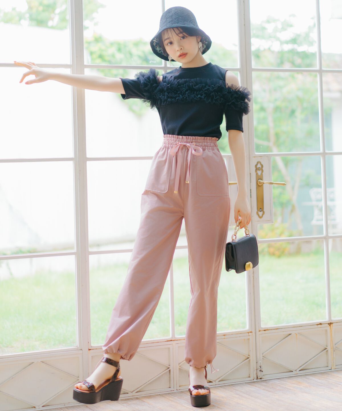 WILLSELECTION「ウエストリボンカーゴパンツ」|その他|