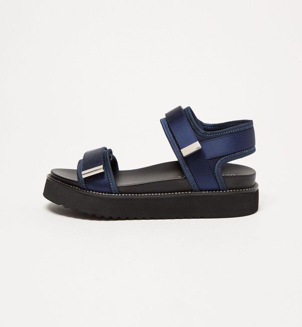 ODETTE E ODILE「【WEB限定】アジャストベルト サンダル25■」|サンダル|NAVY