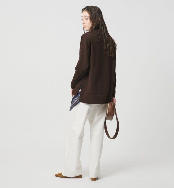 UNITED ARROWS「スキッパー プルオーバーニット」|ニット・セーター|