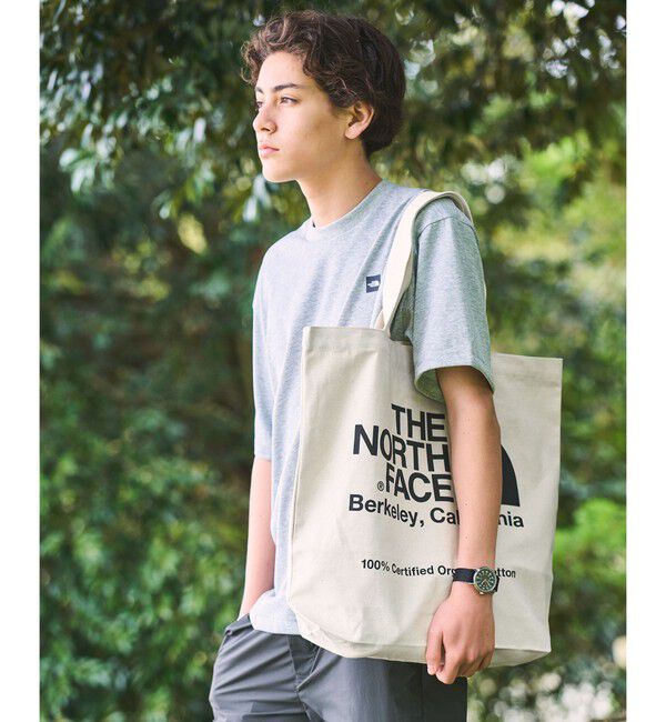 UNITED ARROWS green label relaxing「【WEB限定】＜THE NORTH FACE＞オーガニック コットン トートバッグ」|トートバッグ|NATURAL