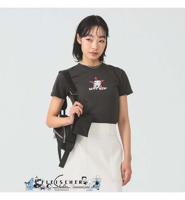 Ray BEAMS 「Betty Boop(TM) / Star Tシャツ」|Tシャツ・カットソー|BLACK